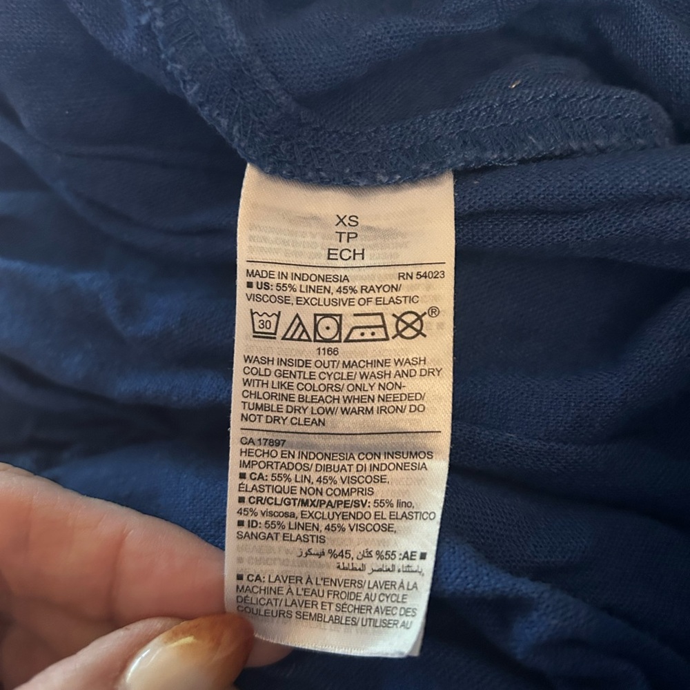 Old Navy Kids Navy Overalls - Picture 4 of 7